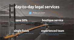 Desktop Screenshot of kohler-law.com